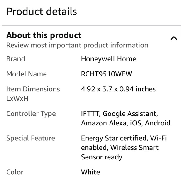 🏠Honeywell Home T9 WiFi Smart Thermostat🏠 NWT - Picture 7 of 10
